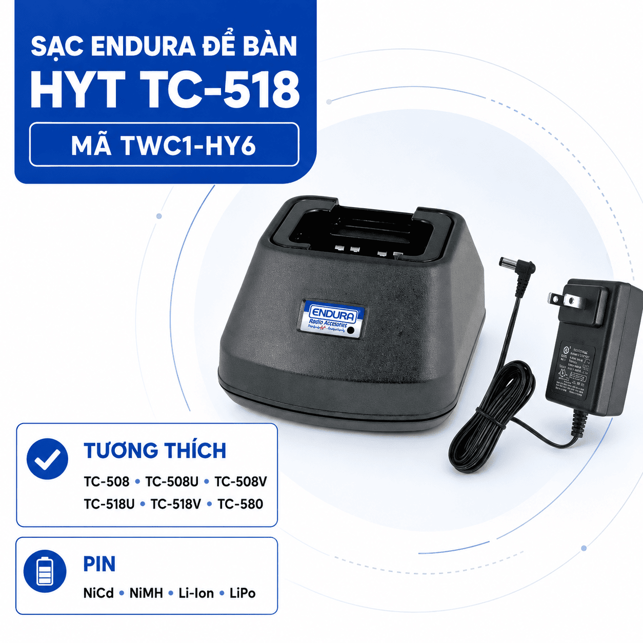 Bộ sạc TWC1-HY6