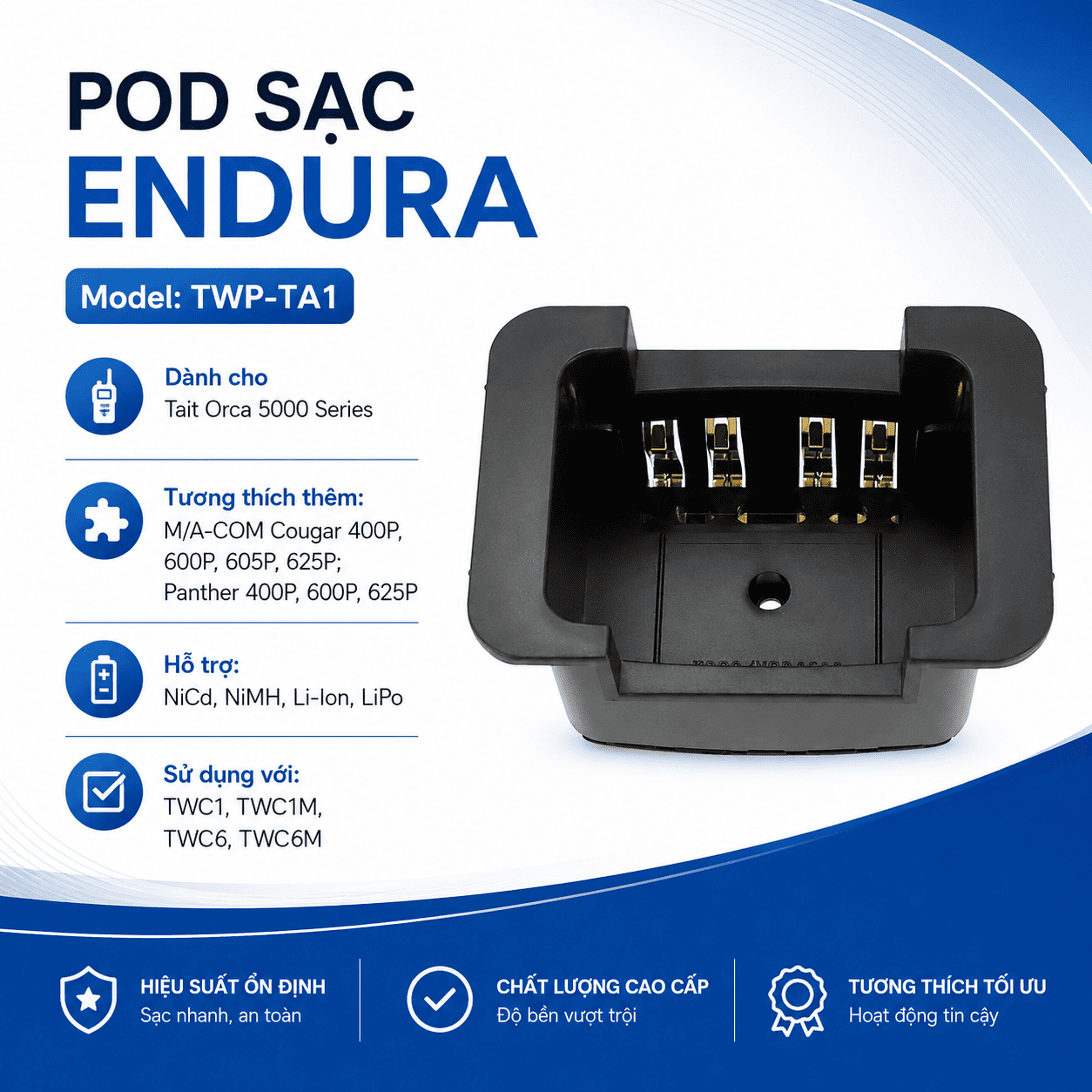 Pod sạc TWP-TA1