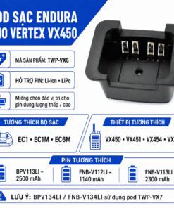 Pod sạc TWP-VX6