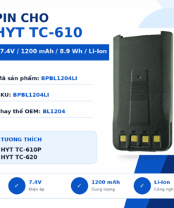 Pin bộ đàm HYT TC-610