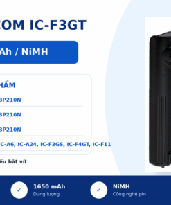 Pin bộ đàm Icom IC-F3GT BP210N