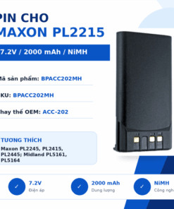 Pin bộ đàm Maxon PL2215