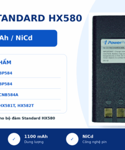 Pin bộ đàm Standard HX580 BP584