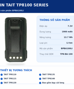 Pin bộ đàm Tait TP8100