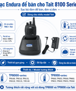 Bộ sạc Tait TP8100 TWC1-TA2