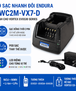 Bộ sạc kép TWC2M-VX7-D