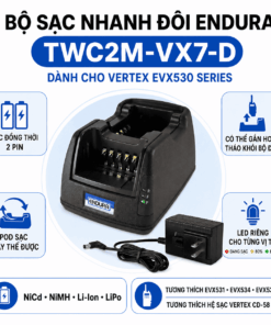 Bộ sạc kép TWC2M-VX7-D